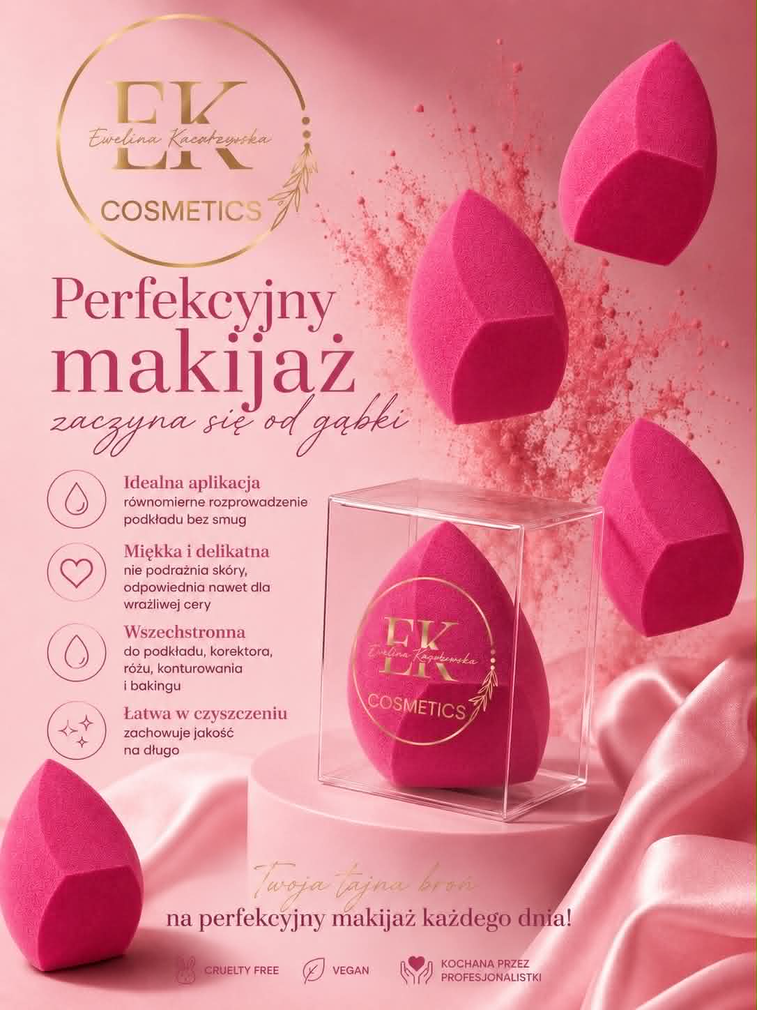 Gąbka do makijażu XL ultra soft - obrazek 2